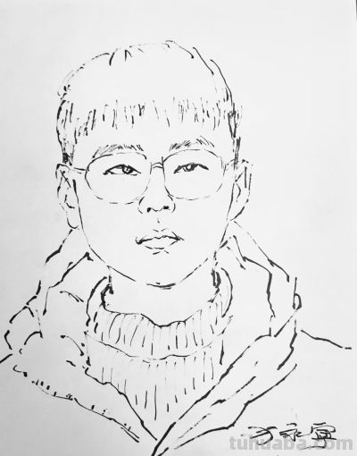 方永宁人物素描作品欣赏 - 图画吧TUHUABA