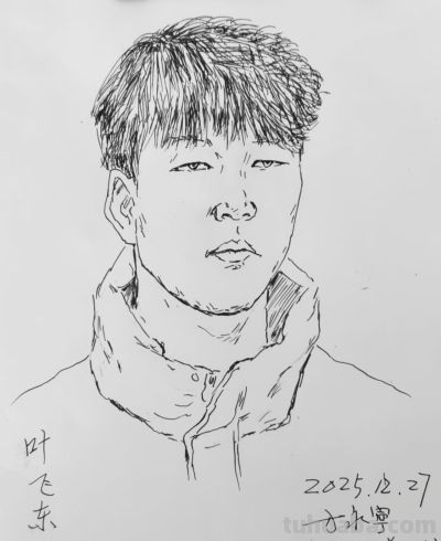 方永宁人物素描作品欣赏 - 图画吧TUHUABA