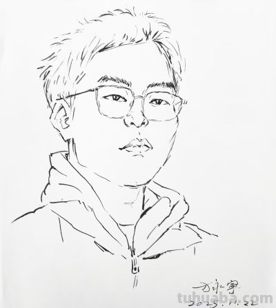 方永宁人物素描作品欣赏 - 图画吧TUHUABA