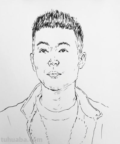 方永宁人物素描作品欣赏 - 图画吧TUHUABA