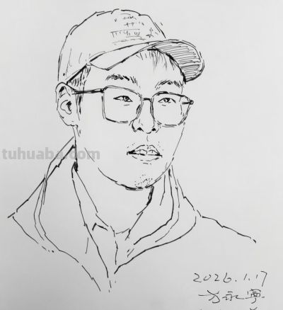 方永宁人物素描作品欣赏 - 图画吧TUHUABA