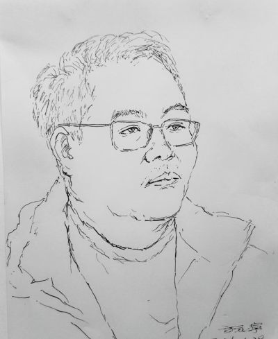 方永宁人物素描作品欣赏 - 图画吧TUHUABA