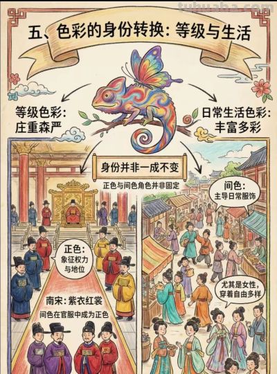 中国传统色彩科普图解 - 图画吧TUHUABA