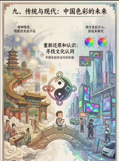 中国传统色彩科普图解 - 图画吧TUHUABA