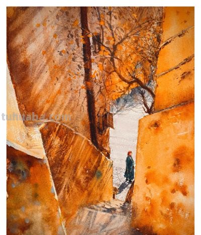 国内水彩大师笔下四季光影，极致浪漫绝美，张张触动人心！附教程 - 图画吧TUHUABA