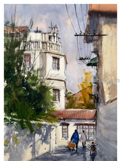 国内水彩大师笔下四季光影，极致浪漫绝美，张张触动人心！附教程 - 图画吧TUHUABA