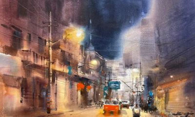 国内水彩大师笔下四季光影，极致浪漫绝美，张张触动人心！附教程 - 图画吧TUHUABA