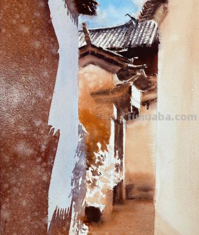 国内水彩大师笔下四季光影，极致浪漫绝美，张张触动人心！附教程 - 图画吧TUHUABA