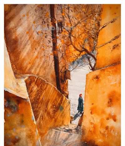 国内水彩大师笔下四季光影，极致浪漫绝美，张张触动人心！附教程 - 图画吧TUHUABA