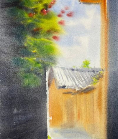 国内水彩大师笔下四季光影，极致浪漫绝美，张张触动人心！附教程 - 图画吧TUHUABA