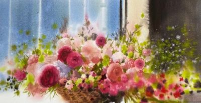 国内水彩大师笔下四季光影，极致浪漫绝美，张张触动人心！附教程 - 图画吧TUHUABA