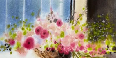 国内水彩大师笔下四季光影，极致浪漫绝美，张张触动人心！附教程 - 图画吧TUHUABA