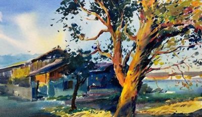 光感十足的自然水彩风景画派，令人赞叹不已！ - 今日头条