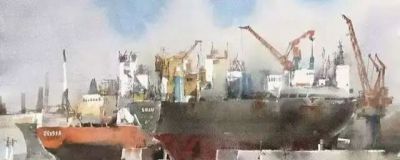 高东方|水彩作品欣赏 - 图画吧TUHUABA