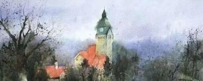 高东方|水彩作品欣赏 - 图画吧TUHUABA