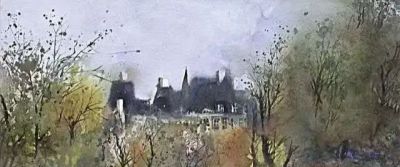 高东方|水彩作品欣赏 - 图画吧TUHUABA