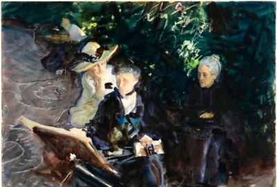 萨金特水彩作品赏 - 图画吧TUHUABA