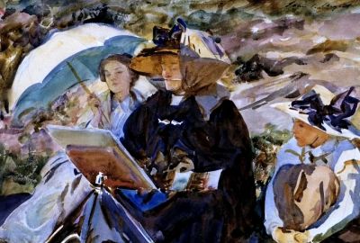 萨金特水彩作品赏 - 图画吧TUHUABA