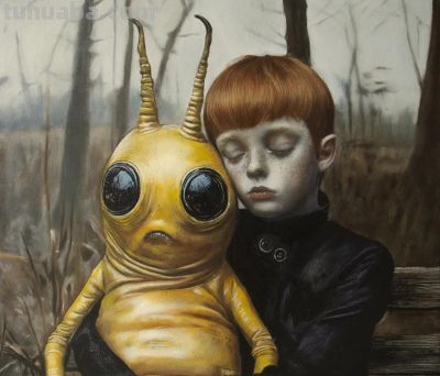 15位画家的想象现实主义作品 - 图画吧TUHUABA