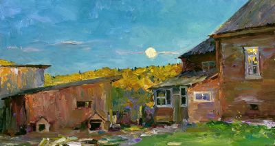 谢夫列夫细腻的光影和色彩丰富的油画 - 今日头条