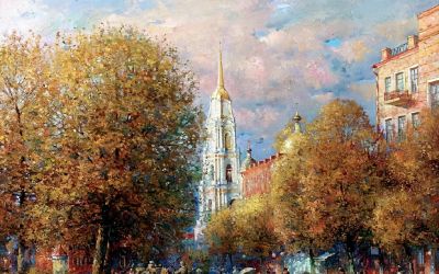 谢夫列夫细腻的光影和色彩丰富的油画 - 图画吧TUHUABA