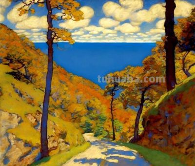 杰夫·布尔乔：2025年风景绘画作品集 - 图画吧TUHUABA