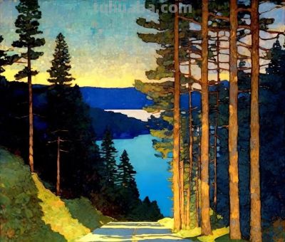 杰夫·布尔乔：2025年风景绘画作品集 - 图画吧TUHUABA