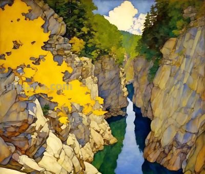 杰夫·布尔乔：2025年风景绘画作品集 - 图画吧TUHUABA