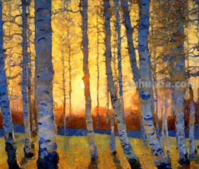 杰夫·布尔乔：2025年风景绘画作品集 - 图画吧TUHUABA