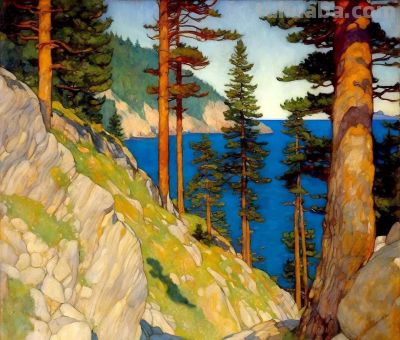 杰夫·布尔乔：2025年风景绘画作品集 - 图画吧TUHUABA