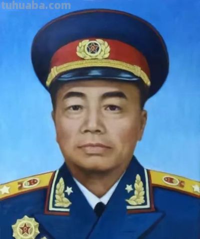 开国元勋油画肖像 （布面油画80x60cm） 刘仁庆作品赏析 - 图画吧TUHUABA