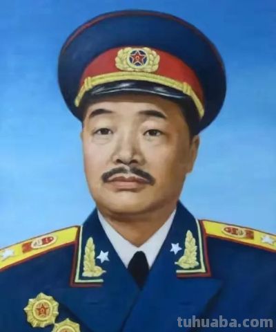 开国元勋油画肖像 （布面油画80x60cm） 刘仁庆作品赏析 - 图画吧TUHUABA