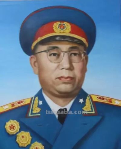 开国元勋油画肖像 （布面油画80x60cm） 刘仁庆作品赏析 - 图画吧TUHUABA