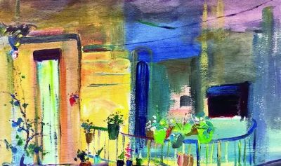 艺席之地 | 梁福莲油画作品选 - 图画吧TUHUABA