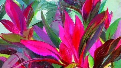 艺席之地 | 梁福莲油画作品选 - 图画吧TUHUABA