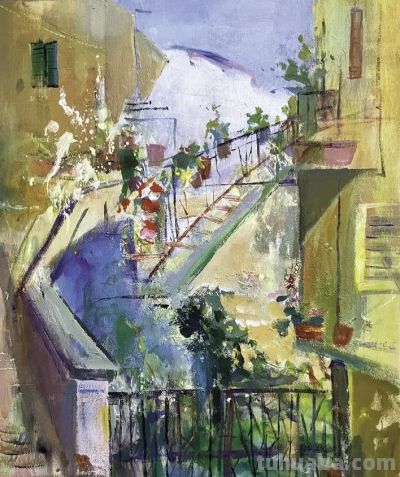 艺席之地 | 梁福莲油画作品选 - 图画吧TUHUABA