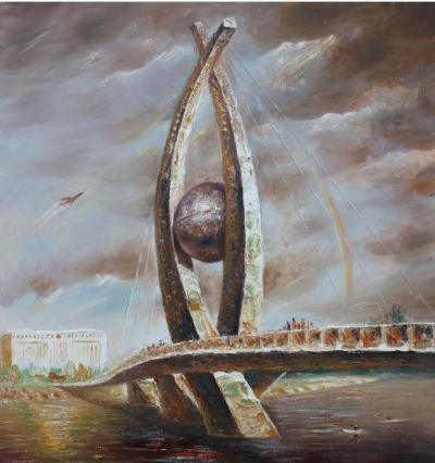 邓一文 ||《建设者》油画作品一组欣赏 - 图画吧TUHUABA