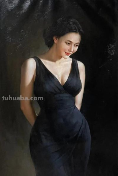 气韵如风——张泰发油画作品欣赏 - 图画吧TUHUABA