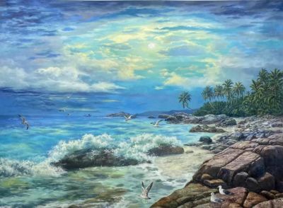 气韵如风——张泰发油画作品欣赏 - 图画吧TUHUABA