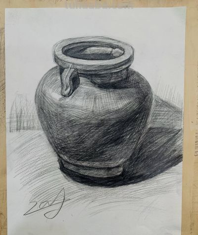 素描一组｜烟台中小学生“才艺秀”作品选登 - 今日头条