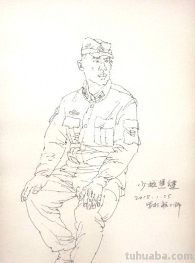 陈琳·人物速写 | 让每一道墨痕成为对生命温度的捕捉 - 今日头条