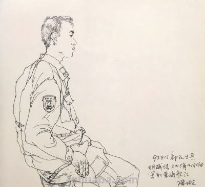 陈琳·人物速写 | 让每一道墨痕成为对生命温度的捕捉 - 图画吧TUHUABA