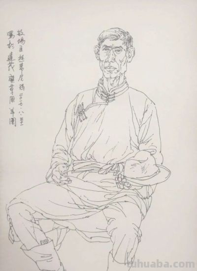 陈琳·人物速写 | 让每一道墨痕成为对生命温度的捕捉 - 图画吧TUHUABA