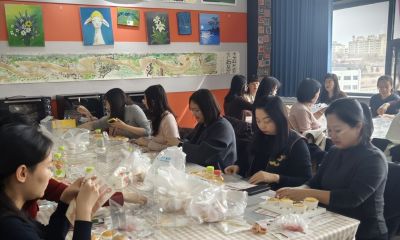 甜润芳华 巾帼绽彩——准格尔旗司法局开展妇女节蛋糕DIY主题活动 - 图画吧TUHUABA