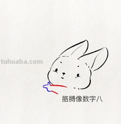 超可爱简笔画教程：别说以前 别想也许 别谈以后 - 图画吧TUHUABA