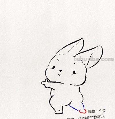 超可爱简笔画教程：别说以前 别想也许 别谈以后 - 图画吧TUHUABA