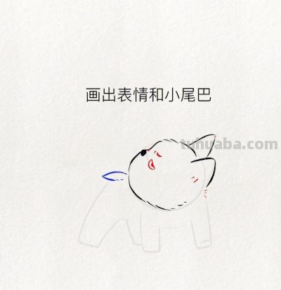 可爱简笔画教程：被爱当然好 没有也没关系 - 图画吧TUHUABA