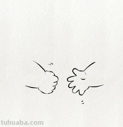 超可爱简笔画教程：爱你的人 自然不会让你输 - 今日头条