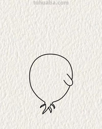 萝卜扛锄乐 头戴小帽萌 儿童简笔画丨画个简笔画分享 - 图画吧TUHUABA