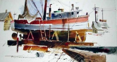 普及水彩的艺术家! - 图画吧TUHUABA